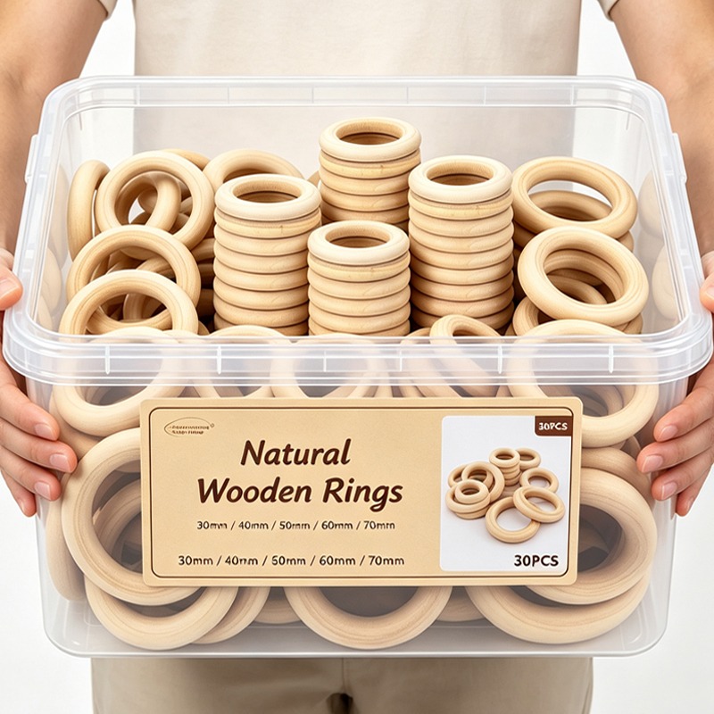 Wood Ring Blank - حلقات خشبية غير مكتملة، حلقات خشبية