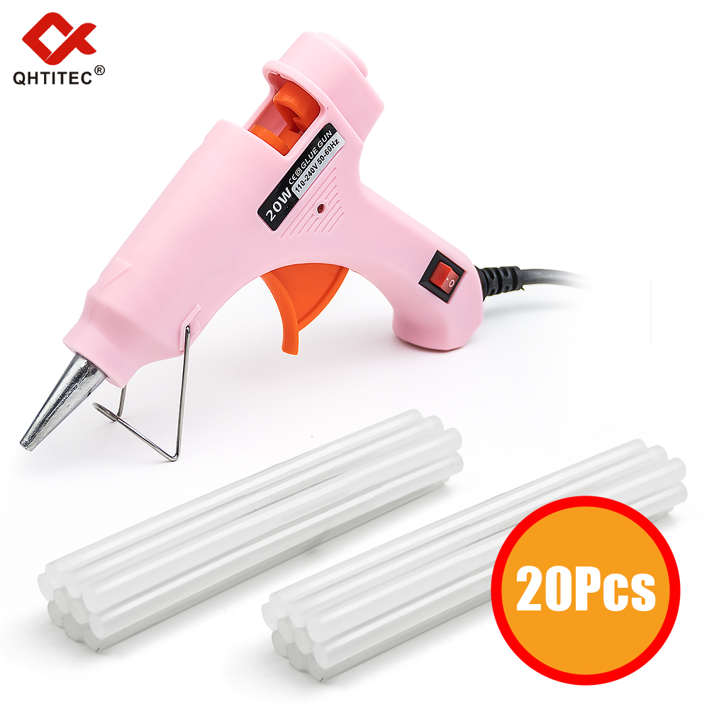 مسدس صمغ ساخن JCD مع عصا غراء  - مراجعة Heat Gun Small وسعره