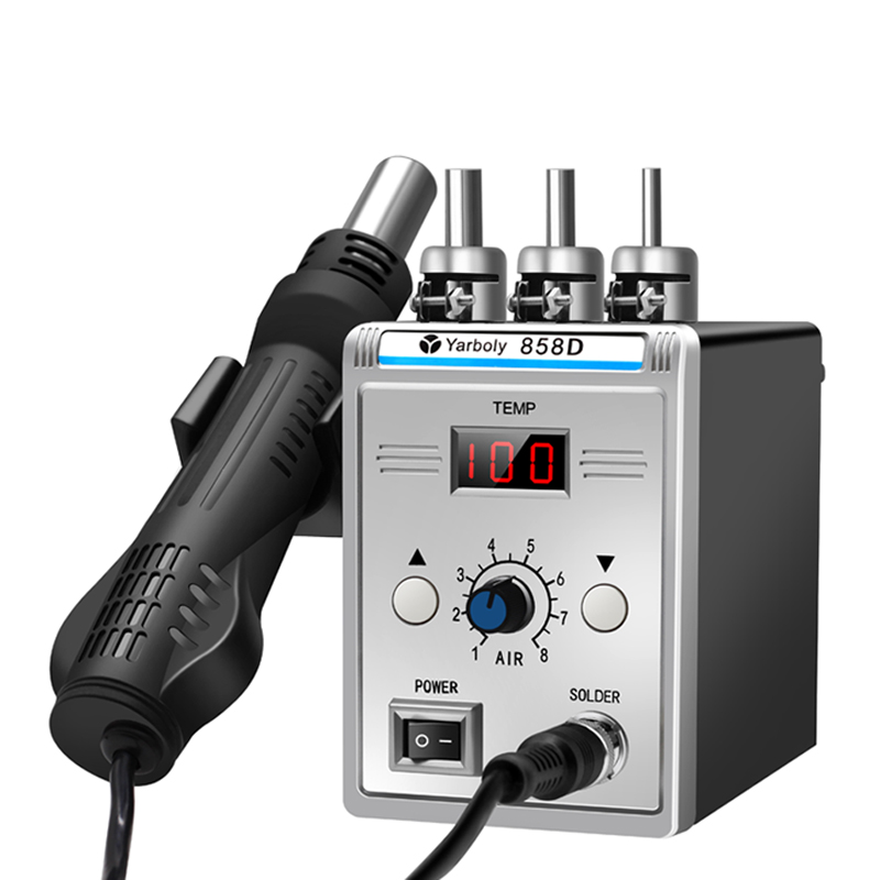 مسدس هواء ساخن 858D بغا محطة ل - مراجعة Heat Gun Small وسعره